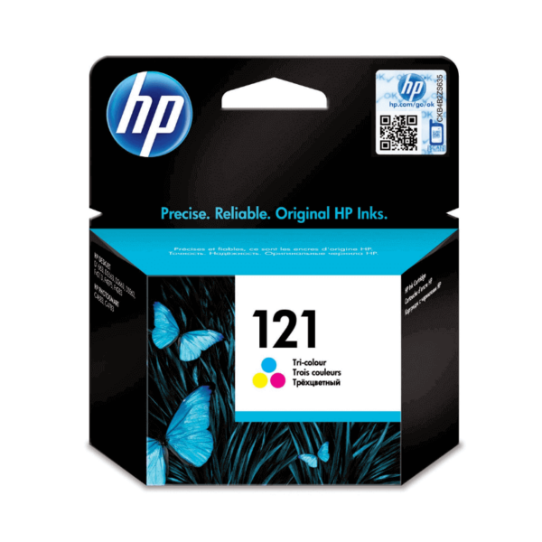 HP 121 Tri-Colour Original Ink Cartridge