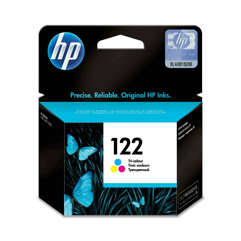 HP 122 Tri-Colour Original Ink Cartridge