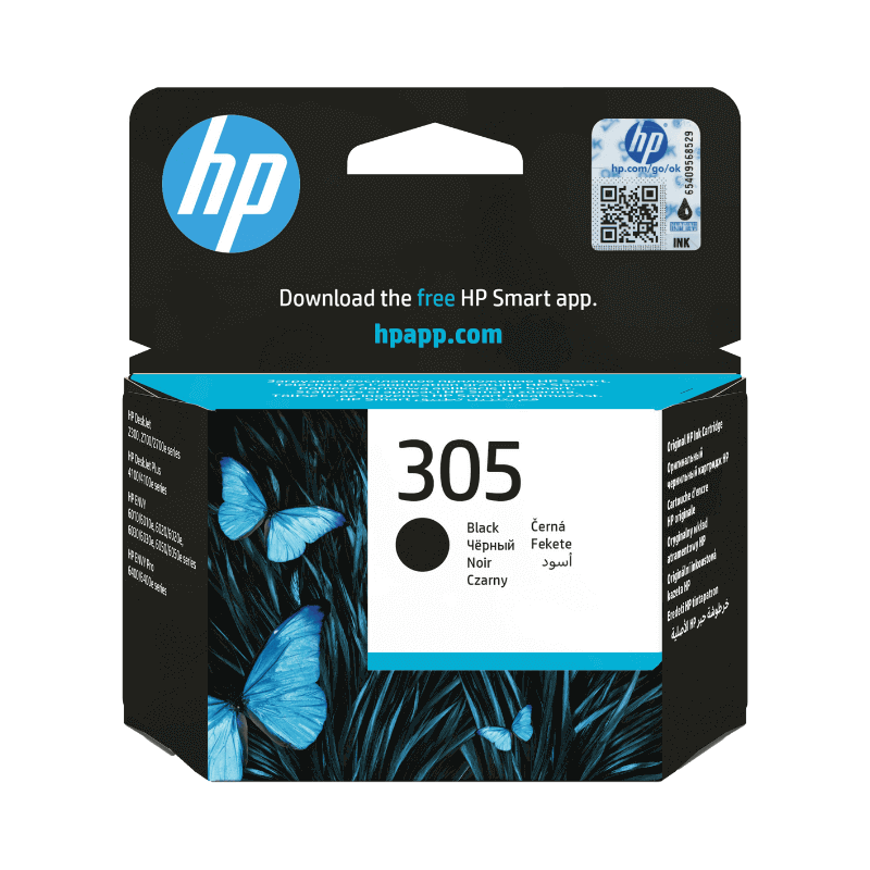 HP 305 Black Original Ink Cartridge