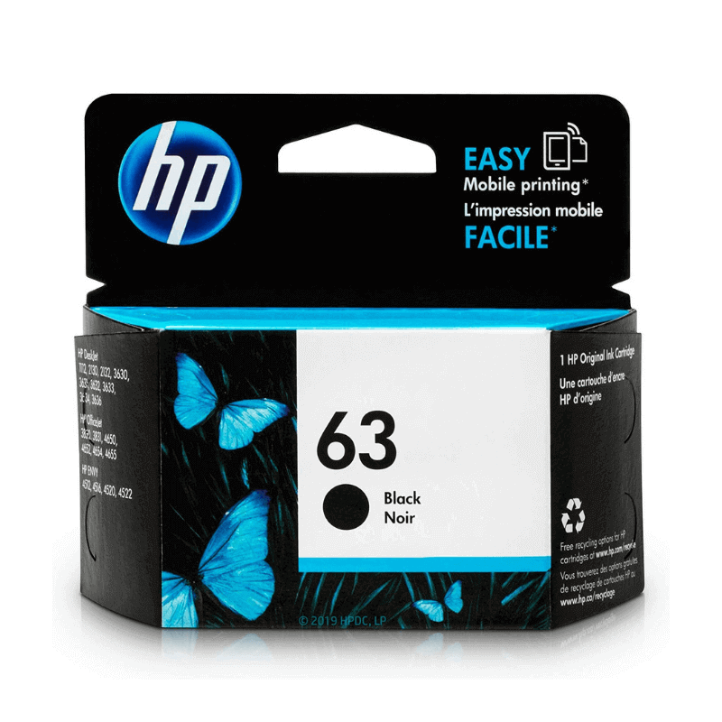 HP 63 Black Original Ink Cartridge