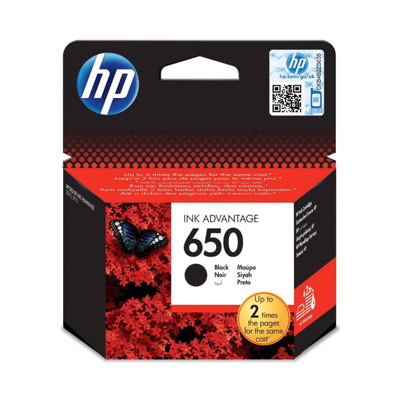 HP 650 Black Original Ink Cartridge