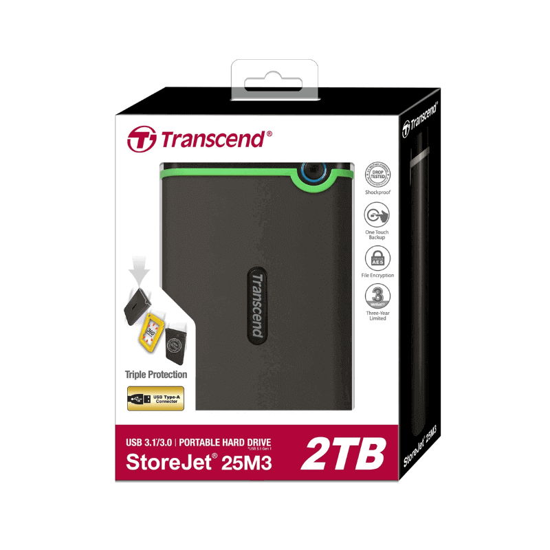 Transcend 2TB Portable External Hard Disk
