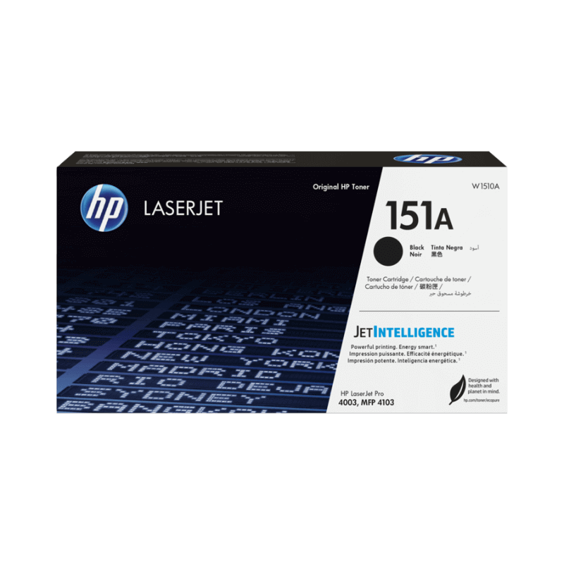 HP 151A Black Laserjet Toner Cartridge (W1510A)