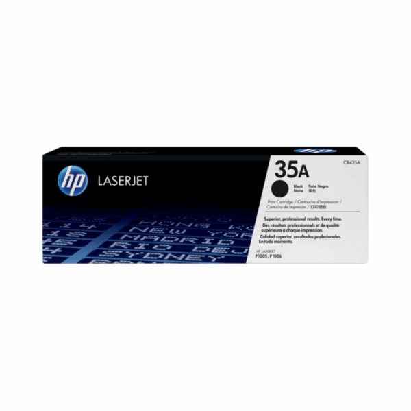 HP 35A Black Original Laserjet Toner Cartridge (CB435A)