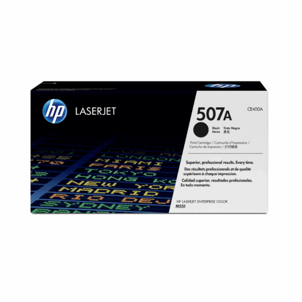 HP 507A Black Original Laserjet Toner Cartridge