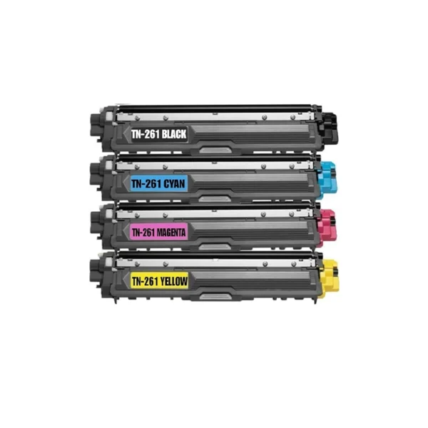 Brother TN-261 Toners CMYK Cartridges Each