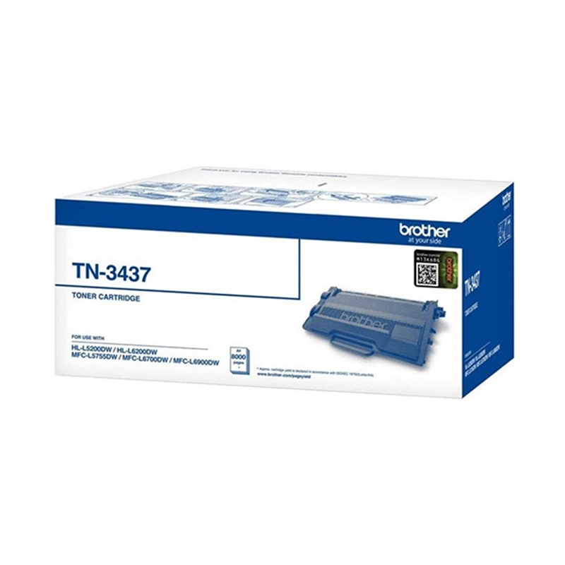 Brother TN-3437 Black Toner High Capacity