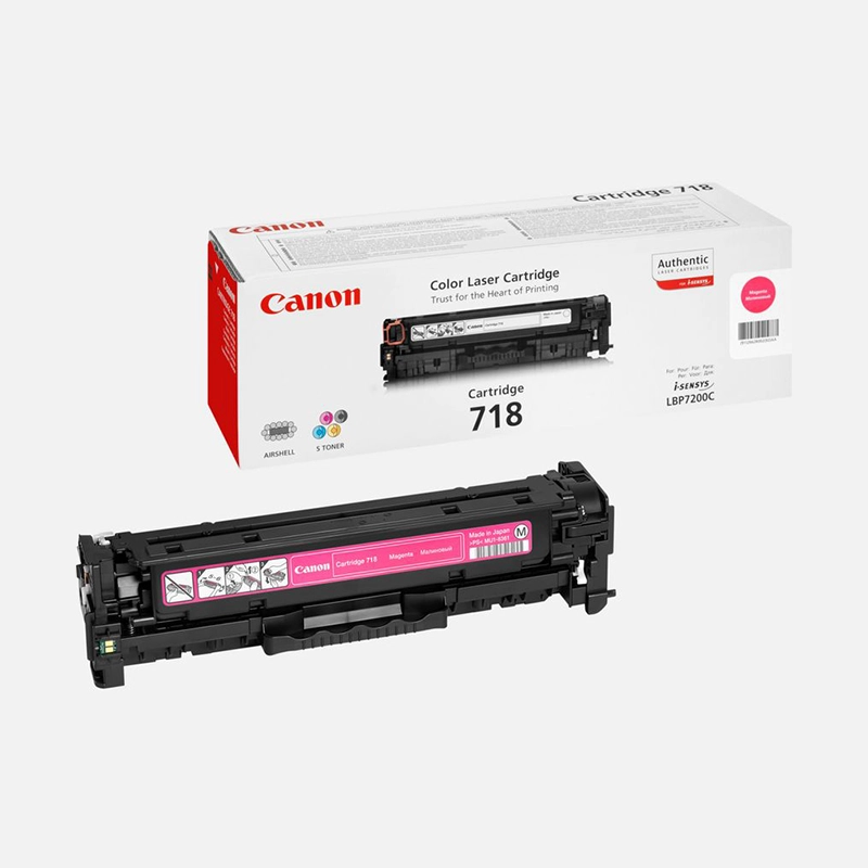 Canon 718 Magenta Original Laser Toner Cartridge