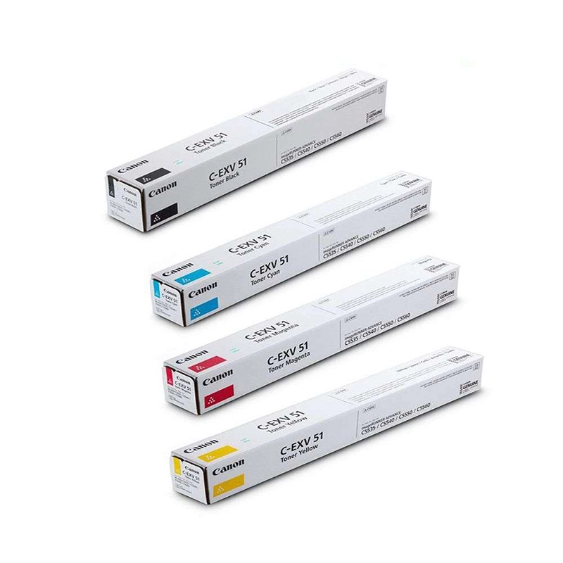 Canon C-Exv 51L Cym Toner Cartridges Each