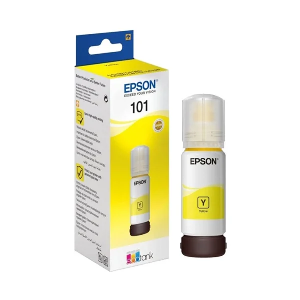 Epson 101 Ecotank Yellow Ink Bottle 70ML