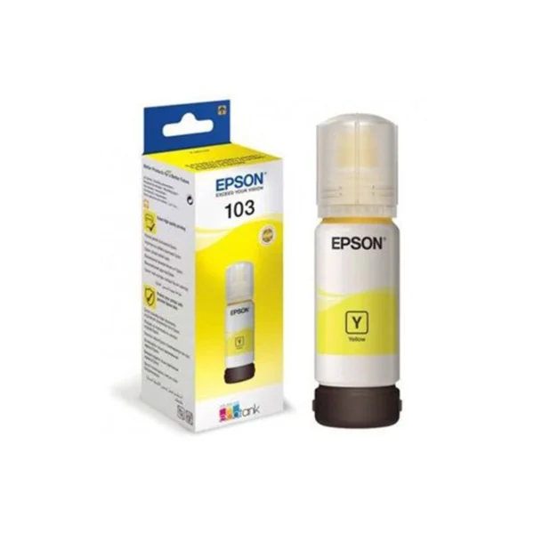 Epson 103 Ecotank Yellow Tank Ink Bottle 65ML