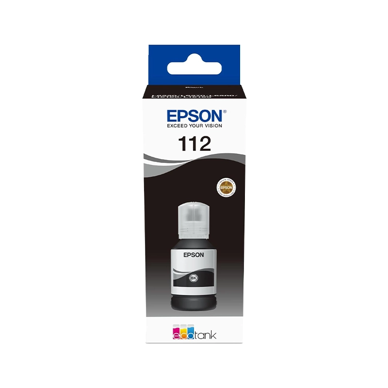 Epson 112 Ecotank Black Pigment Ink Bottle