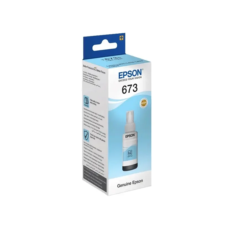 Epson 673 Cyan Ink Bottle 70ML