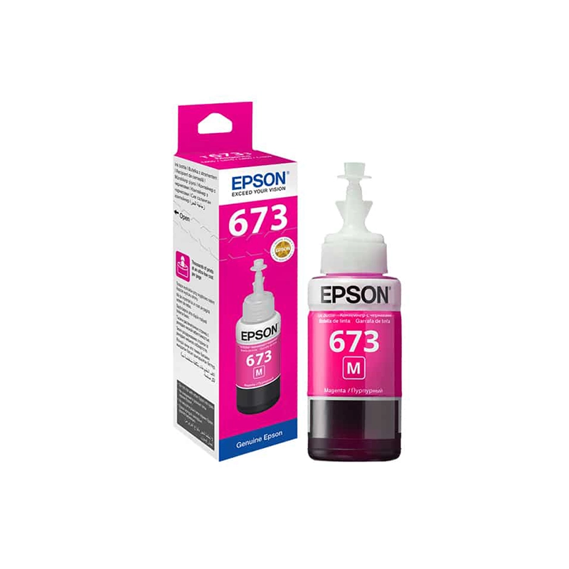 Epson 673 Magenta Ink Bottle 70ML (T6733)