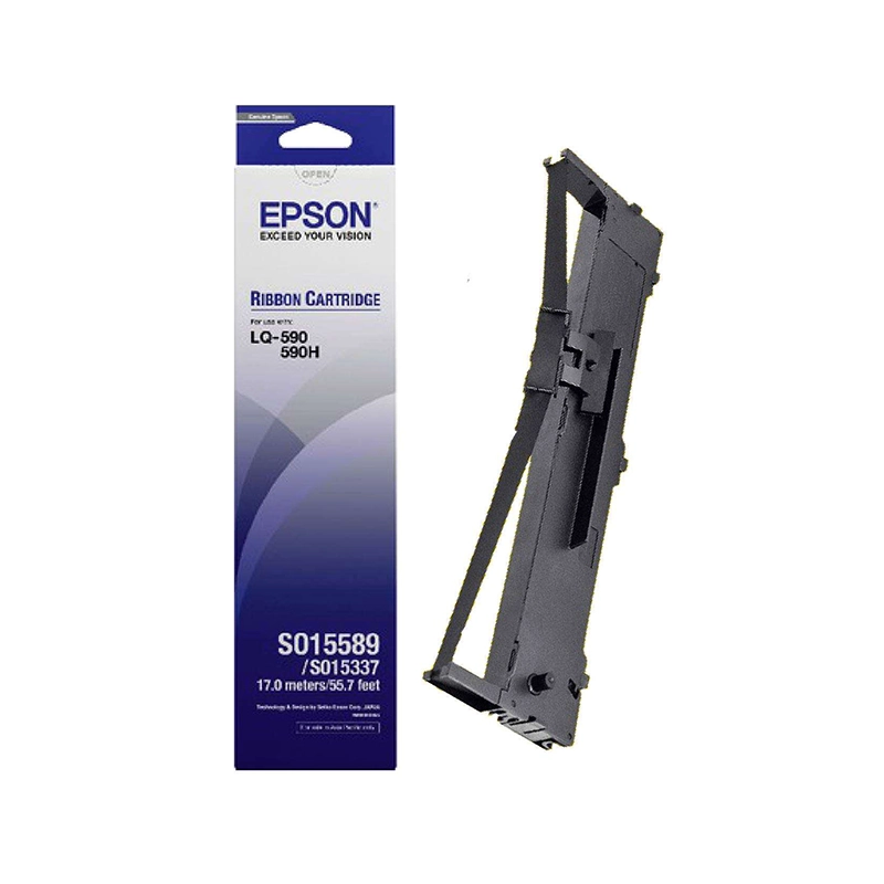 Epson LQ-590/690 Genuine Ribbon Black Cartridge