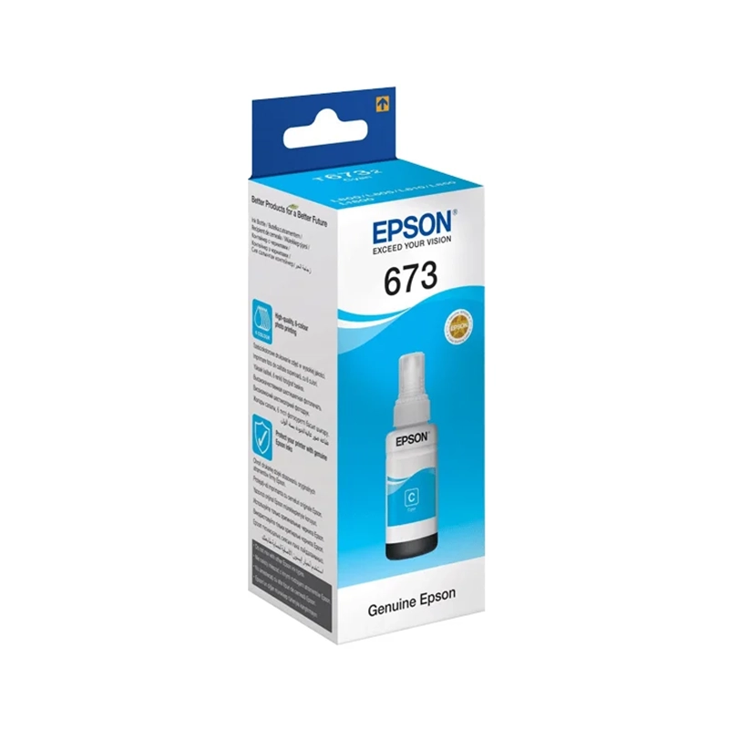 Epson T6735 Light Cyan Ink Bottle 70ML