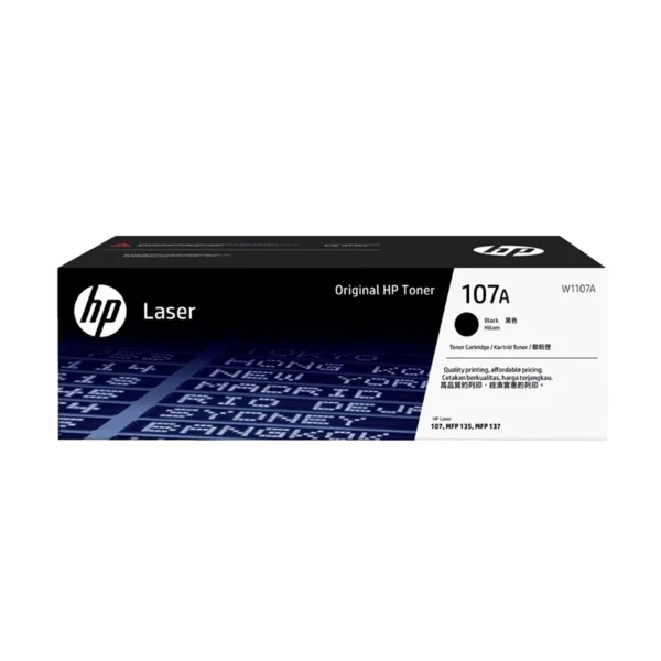 HP 107A Black Toner Cartridge (W1107A)