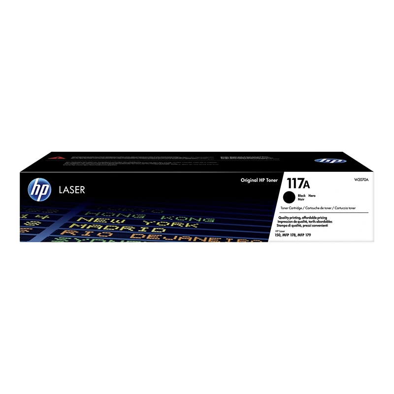 HP 117A Black Toner Cartridge (W2070A)