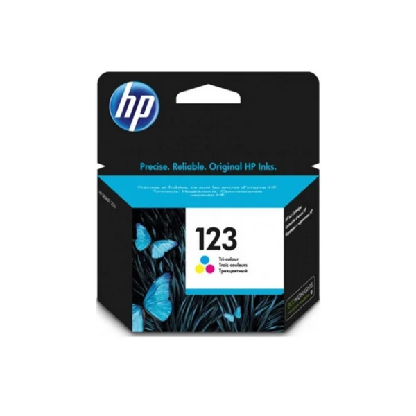 HP 123 Tri Color Original Ink Cartridge (F6V16AE)