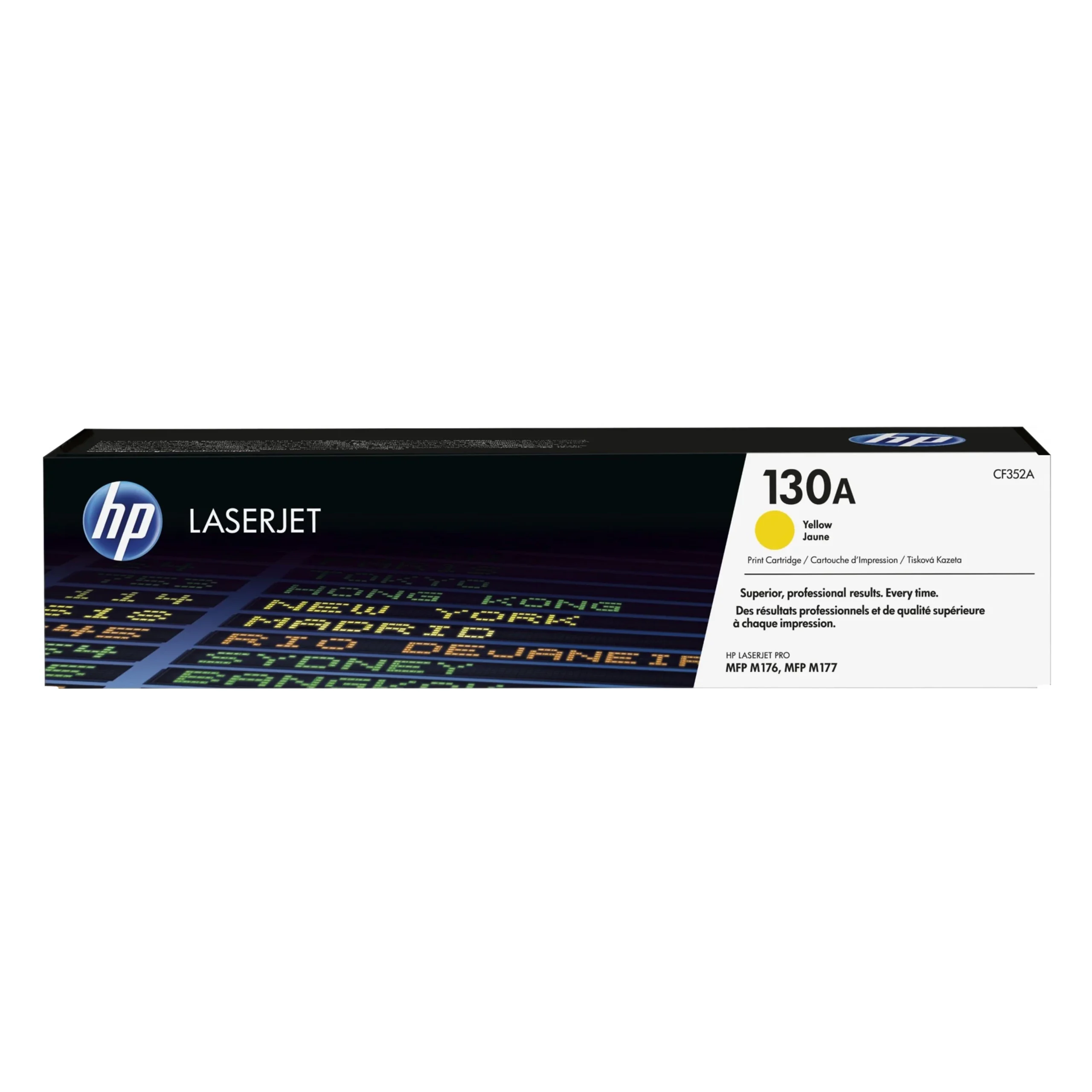 HP 130A Yellow Original Toner Laserjet Catridge (CF352A)