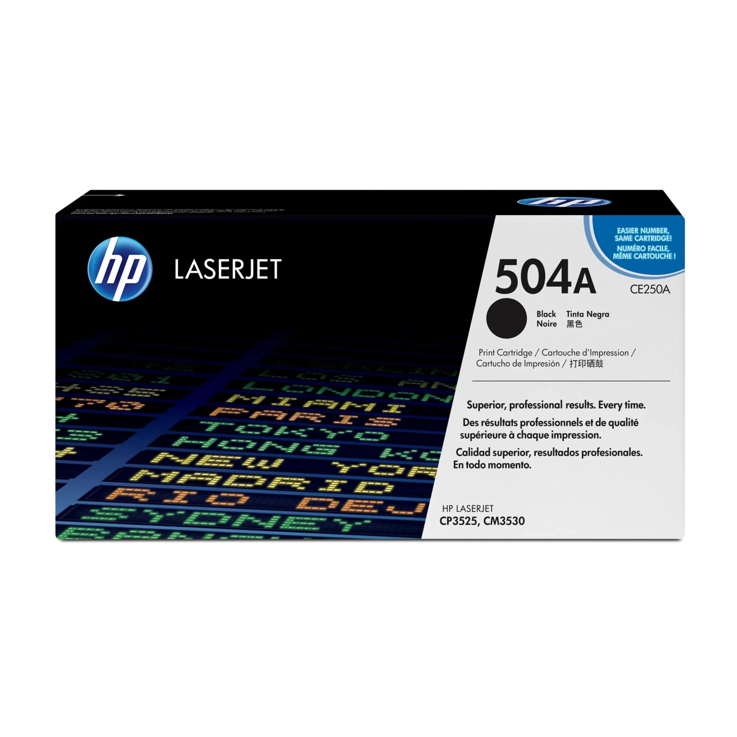 HP 504A Black Toner Original Laserjet (CE250A)