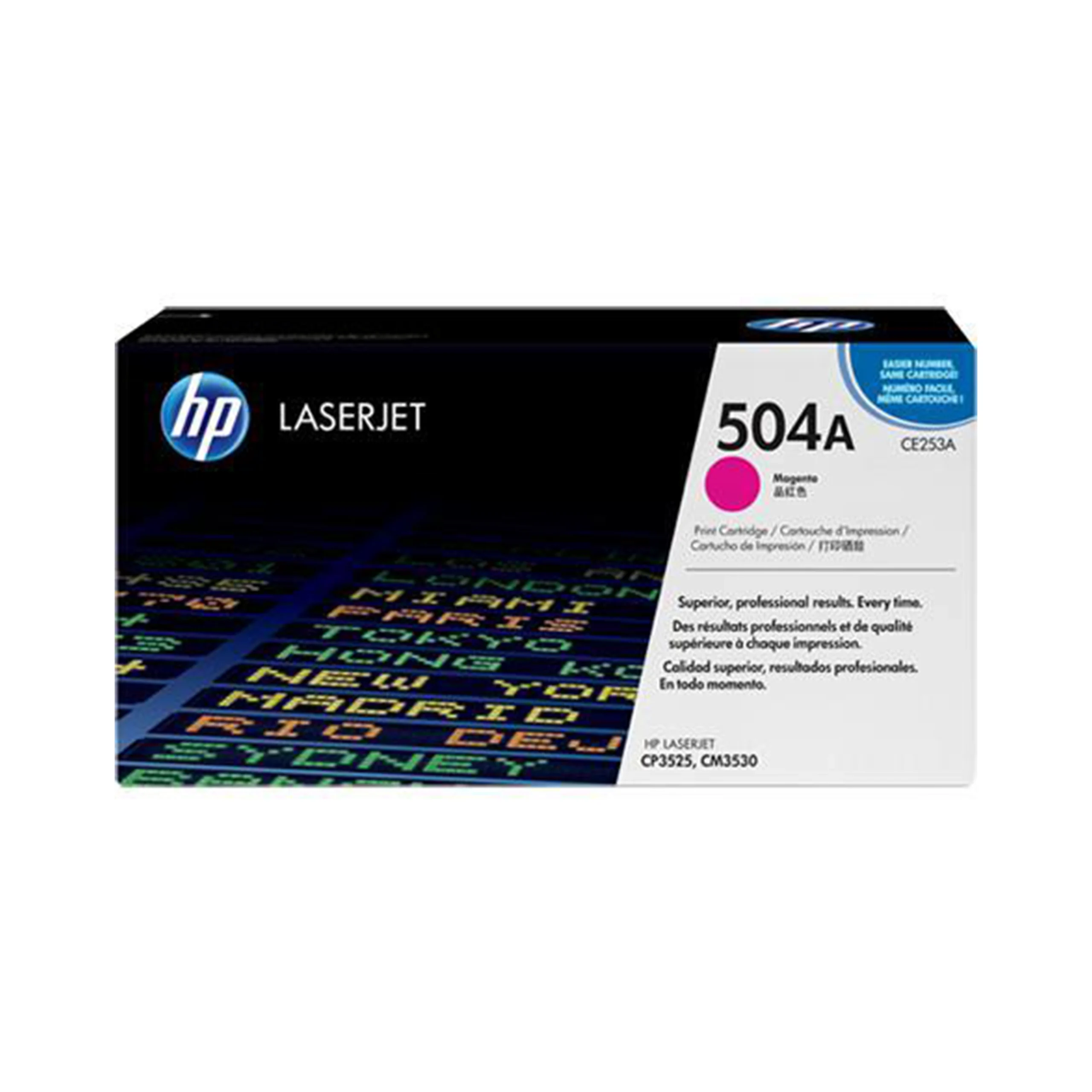 HP 504A Magneta Toner Original Laserjet (CE253A)