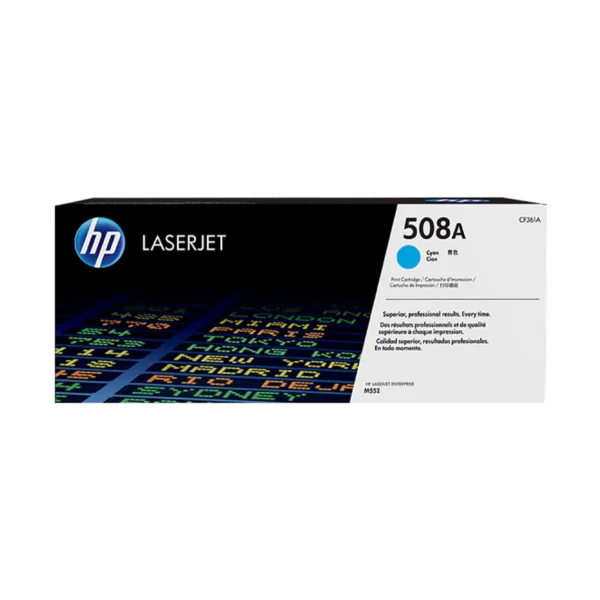 HP 508A Cyan Toner Laserjet Cartridge (CF361A)
