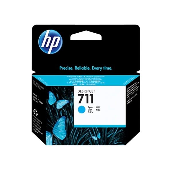 HP 711 Cyan Ink Cartridge 38ML Genune (CZ130A)