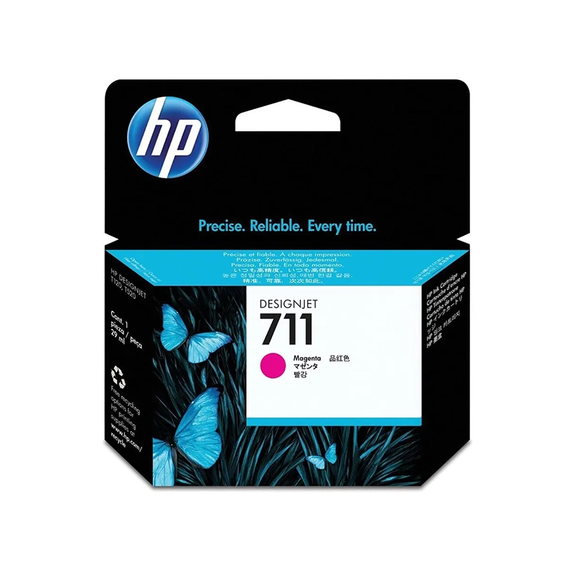 HP 711 Magenta Ink Cartridge 29ml Genuine (CZ131A)