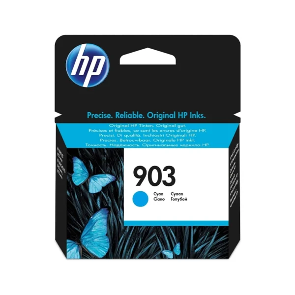 HP 903 Cyan Ink Original Cartridge (T6L87AE)