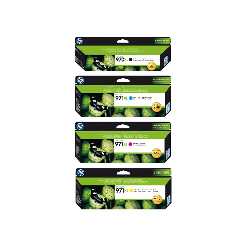 HP Black 970XL/971XL Ink Original Cartridges