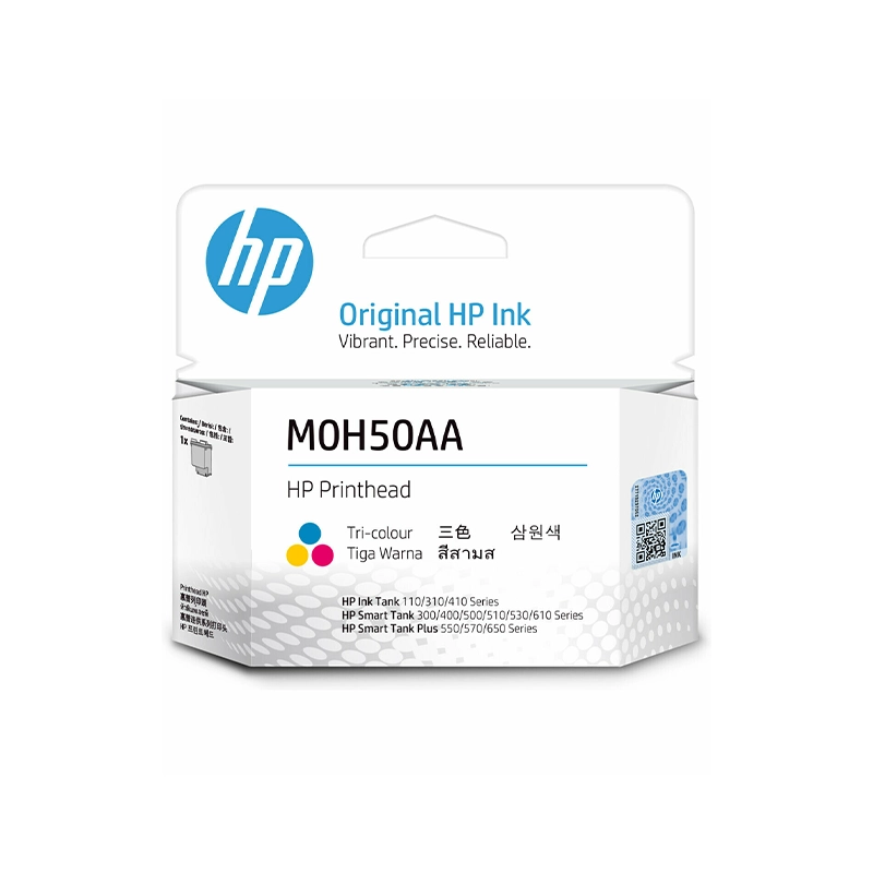 HP M0H50A Tri-Color GT52 Replacement Printhead