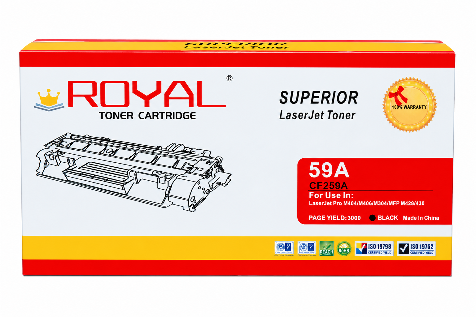 Royal 59A Black Compatible (CF259A)